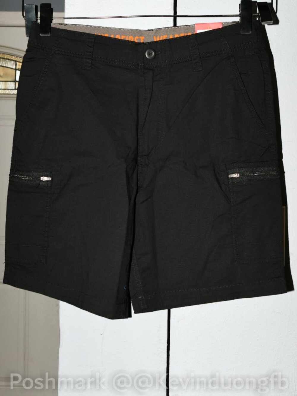 Men's Cargo Short , WEARFIRST , Black